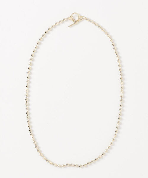 fredy emue(フレディエミュ)の「マンテルボールチェーンネックレス(ネックレス・レディース・ゴールド/シルバー・FREE)」の6枚目の写真