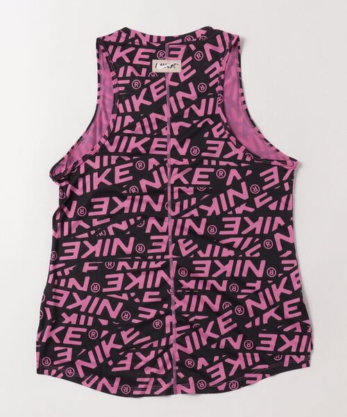 NIKE（ナイキ）の「ナイキ NIKE ナイキ ワン DF STD タンクトップ AOP HY（タンクトップ・レディース・ブラック×ピンク/ブラック×ホワイト・M/S/L）」の8枚目の写真