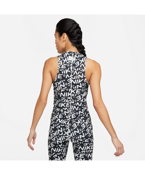 NIKE（ナイキ）の「ナイキ NIKE ナイキ ワン DF STD タンクトップ AOP HY（タンクトップ・レディース・ブラック×ピンク/ブラック×ホワイト・M/S/L）」の5枚目の写真