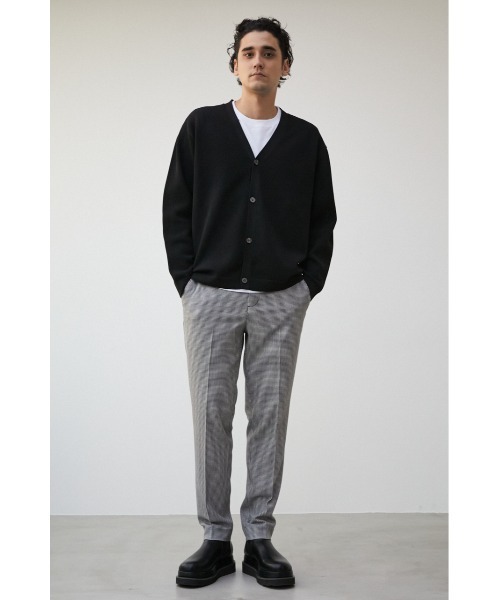 AZUL by moussy(アズールバイマウジー)の「LAYERED SET CARDIGAN/レイヤードセットカーディガン(カーディガン/ボレロ・メンズ・ライトグレー/ブラック/ブルー/ミント・FREE)」の7枚目の写真