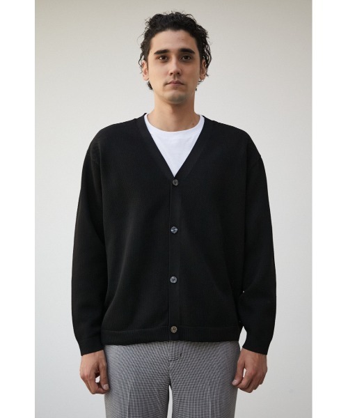 AZUL by moussy(アズールバイマウジー)の「LAYERED SET CARDIGAN/レイヤードセットカーディガン(カーディガン/ボレロ・メンズ・ライトグレー/ブラック/ブルー/ミント・FREE)」の8枚目の写真