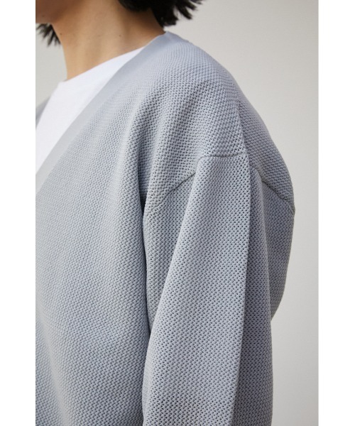 AZUL by moussy(アズールバイマウジー)の「LAYERED SET CARDIGAN/レイヤードセットカーディガン(カーディガン/ボレロ・メンズ・ライトグレー/ブラック/ブルー/ミント・FREE)」の22枚目の写真