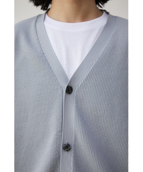 AZUL by moussy(アズールバイマウジー)の「LAYERED SET CARDIGAN/レイヤードセットカーディガン(カーディガン/ボレロ・メンズ・ライトグレー/ブラック/ブルー/ミント・FREE)」の21枚目の写真