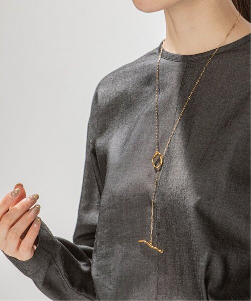 Noble（ノーブル）の「《追加5》【UCALYPT】ステムラインネックレス（ネックレス・レディース・ゴールド・FREE）」の3枚目の写真