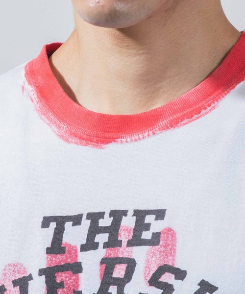 BOW WOW（バウワウ）の「BOWWOWUNIV OF GRAPEFRUITS RINGER TEE（Tシャツ/カットソー・メンズ・ホワイト・MEDIUM/LARGE/X-LARGE）」の11枚目の写真