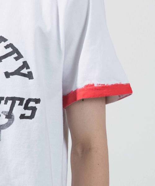 BOW WOW（バウワウ）の「BOWWOWUNIV OF GRAPEFRUITS RINGER TEE（Tシャツ/カットソー・メンズ・ホワイト・MEDIUM/LARGE/X-LARGE）」の13枚目の写真