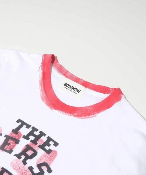BOW WOW（バウワウ）の「BOWWOWUNIV OF GRAPEFRUITS RINGER TEE（Tシャツ/カットソー・メンズ・ホワイト・MEDIUM/LARGE/X-LARGE）」の14枚目の写真