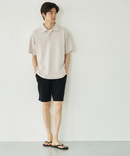 メンズエンボスポロシャツ（シャツ/ブラウス）｜coca（coca