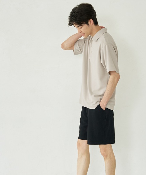 メンズエンボスポロシャツ（シャツ/ブラウス）｜coca（coca