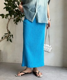 リンクルタイトスカート