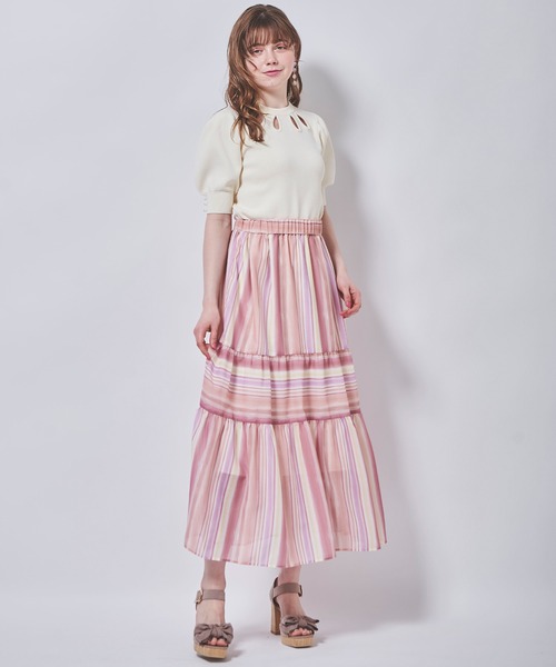 31 Sons de mode（トランテアン　ソン　ドゥ　モード）の「プラットフォームリボンサンダル（サンダル・レディース・ブラック/レッド/ベージュ・M/S/L）」の10枚目の写真