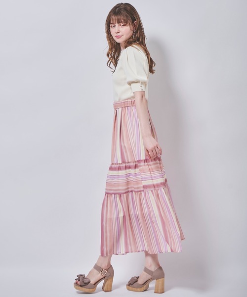 31 Sons de mode（トランテアン　ソン　ドゥ　モード）の「プラットフォームリボンサンダル（サンダル・レディース・ブラック/レッド/ベージュ・M/S/L）」の12枚目の写真