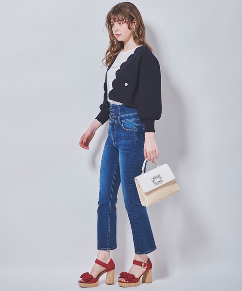 31 Sons de mode（トランテアン　ソン　ドゥ　モード）の「プラットフォームリボンサンダル（サンダル・レディース・ブラック/レッド/ベージュ・M/S/L）」の20枚目の写真