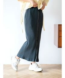 Ungrid | ジップデザインリブスカート(スカート)