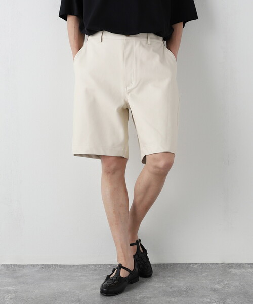 B.C STOCK(ベーセーストック)の「フェイクレザーワイドショーツ(その他パンツ・メンズ・グレー/ブラック・MEDIUM/LARGE)」の11枚目の写真