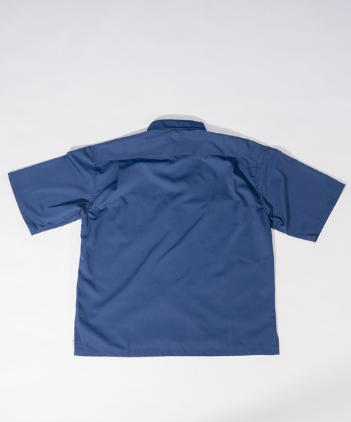 ONCILY（オンシェリー）の「BICOLOR LOOSE SHIRTS / バイカラールーズシャツ（シャツ/ブラウス・メンズ・ネイビー/ベージュ・LARGE/MEDIUM）」の14枚目の写真