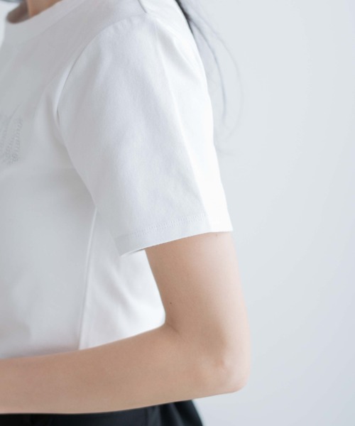 WEGO(ウィゴー)の「WEGO/ラインストーンちびT(Tシャツ/カットソー・レディース・ブラック/ホワイト・FREE)」の17枚目の写真