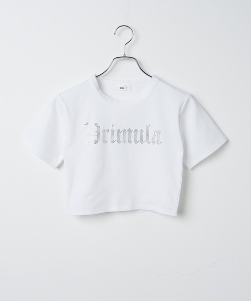 WEGO(ウィゴー)の「WEGO/ラインストーンちびT(Tシャツ/カットソー・レディース・ブラック/ホワイト・FREE)」の6枚目の写真