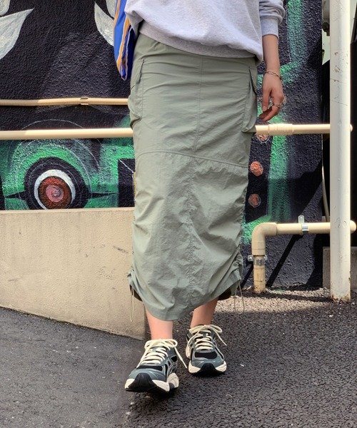 mi via loca（ミヴィアロカ）の「ドロストミリタリースカート（スカート・レディース・ブラック/カーキ/アイボリー・FREE）」の18枚目の写真