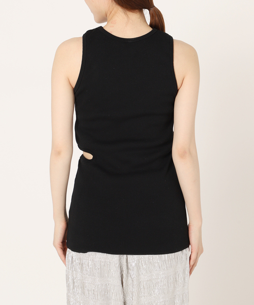 【送料無料/新品】 CITYSHOP（シティーショップ）の「HOLE TANK：タンクトップ RIB トップス