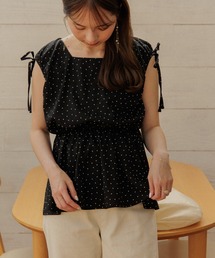 flower | リボンドットブラウス(シャツ/ブラウス)