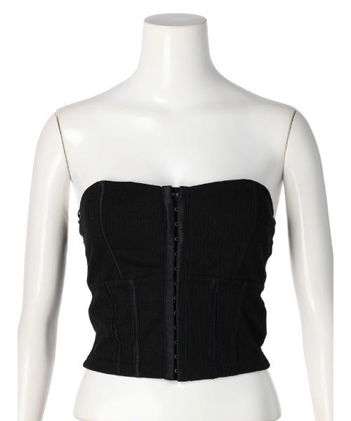 LIPSERVICE(リップサービス)の「フロントホックチェーンベア(キャミソール・レディース・ホワイト/ブラック・FREE)」の12枚目の写真