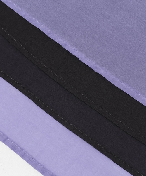 URBAN RESEARCH（アーバンリサーチ）の「2wayコットンシルクギャザースカート（スカート・レディース・ブルー系その他/グリーン系その他/パープル系その他・FREE）」の6枚目の写真