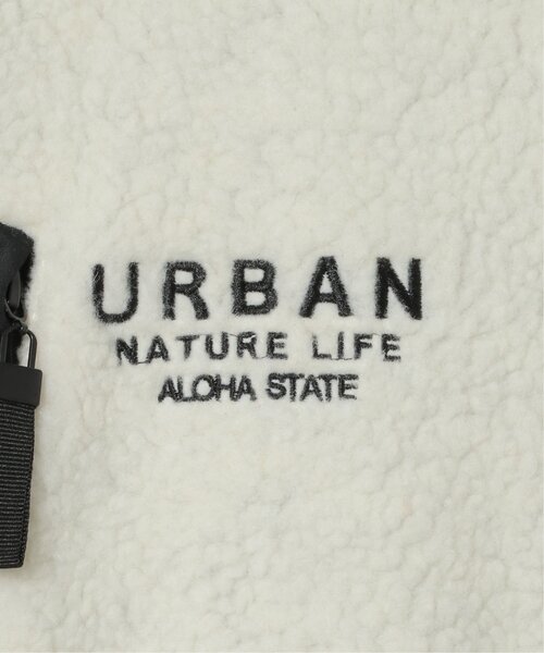 ikka(イッカ)の「URBAN NATURE LIFE アーバンネイチャーライフ ボアブルゾン(ブルゾン・メンズ・ブラック/オフホワイト・M/L/XL)」の19枚目の写真