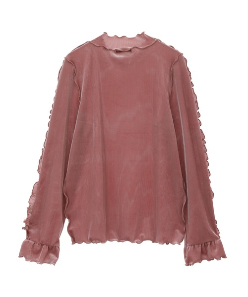 Candy Stripper（キャンディストリッパー）の「DOLLY RIBBON VELOUR トップス（その他トップス・レディース・オフホワイト/スモークピンク/ブラック・2）」の14枚目の写真