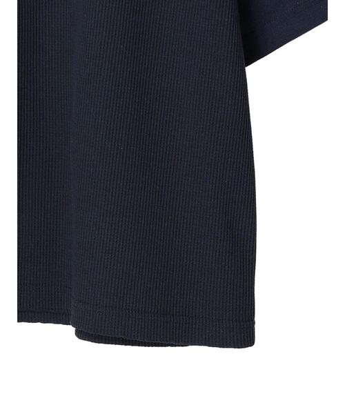 CRAFT STANDARD BOUTIQUE（クラフトスタンダードブティック）の「リサイクル切り替えH/S TEE-B（Tシャツ/カットソー・メンズ・ダークネイビー/ブラック/杢グレー・M/L/XL）」の22枚目の写真