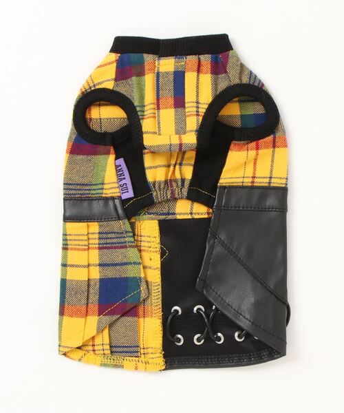 ANNA SUI（アナスイ）の「ANNA SUI/チェック柄フェイクレザー