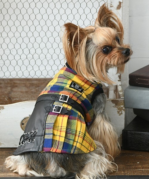 ANNA SUI（アナスイ）の「ANNA SUI/チェック柄フェイクレザー