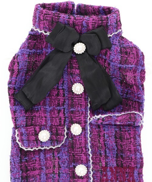 ANNA SUI（アナスイ）の「ANNA SUI/チェック柄フェイクレザー