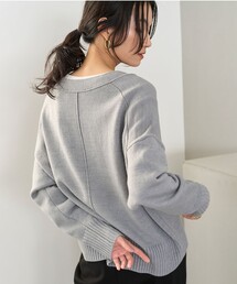 UNFILO（アンフィーロ）の「【洗える】クロップド Vネック カーディガン（カーディガン/ボレロ）」