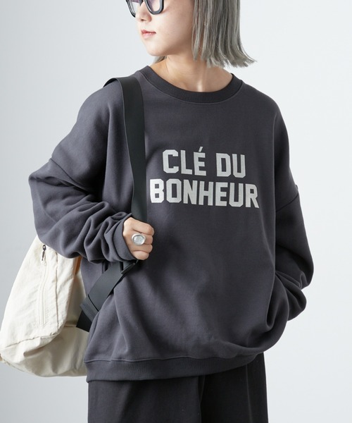 CIAOPANIC TYPY(チャオパニックティピー)の「【WEB限定】【ユニセックス】ビッグシルエットアソートロゴスウェット(スウェット・メンズ・チャコールグレー/ホワイト/ライトグレー/ブラウン・MEDIUM/LARGE)」の18枚目の写真