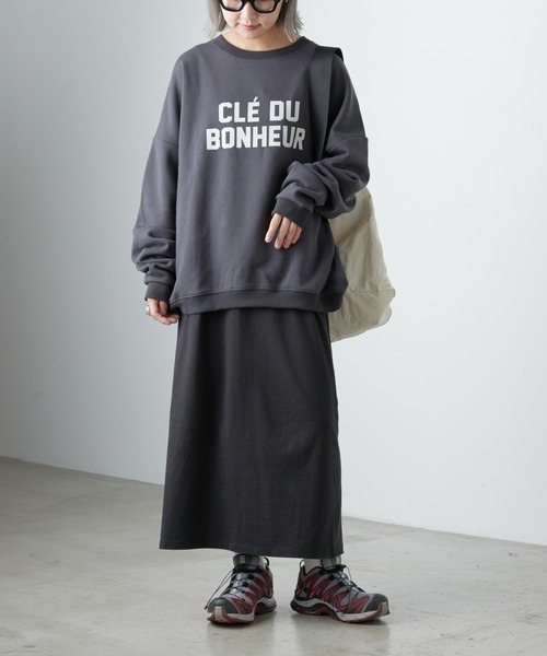 CIAOPANIC TYPY(チャオパニックティピー)の「【WEB限定】【ユニセックス】ビッグシルエットアソートロゴスウェット(スウェット・メンズ・チャコールグレー/ホワイト/ライトグレー/ブラウン・MEDIUM/LARGE)」の22枚目の写真