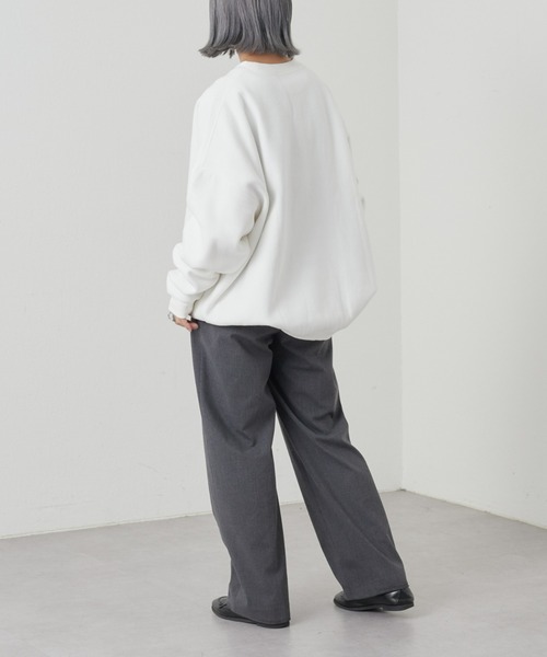 CIAOPANIC TYPY(チャオパニックティピー)の「【WEB限定】【ユニセックス】ビッグシルエットアソートロゴスウェット(スウェット・メンズ・チャコールグレー/ホワイト/ライトグレー/ブラウン・MEDIUM/LARGE)」の16枚目の写真