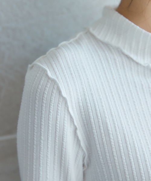 miclat（ミクラ）の「大きいサイズ　袖レースメロウカットソー　miclat（Tシャツ/カットソー・レディース・ブラック/アイボリー・L/5L/3L/4L/LL）」の12枚目の写真