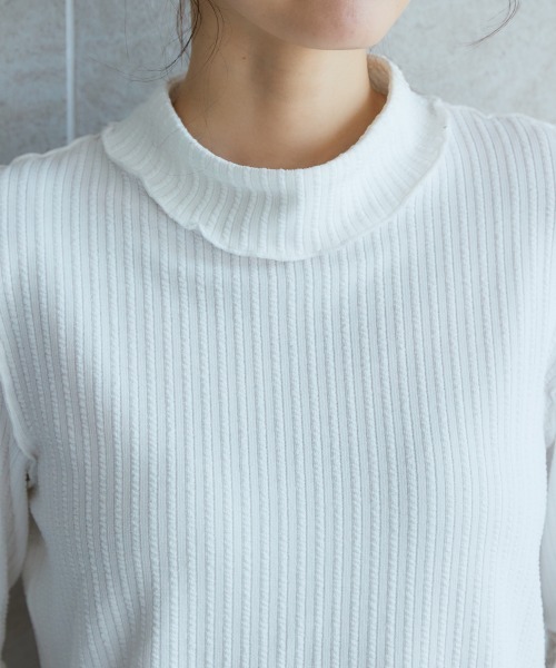 miclat（ミクラ）の「大きいサイズ　袖レースメロウカットソー　miclat（Tシャツ/カットソー・レディース・ブラック/アイボリー・L/5L/3L/4L/LL）」の11枚目の写真