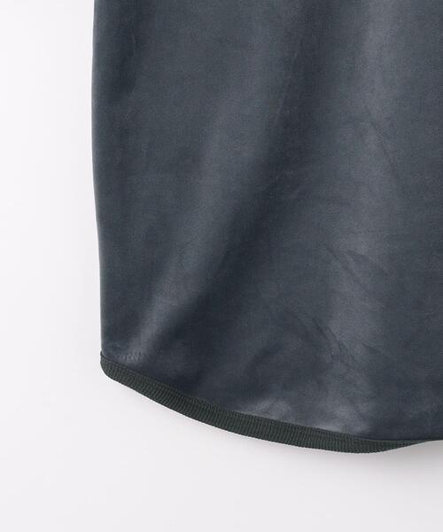 green label relaxing（グリーンレーベルリラクシング）の「Morley ベロア ラグラン 長袖 Tシャツ（Tシャツ/カットソー・メンズ・オレンジ系その他/オフホワイト/ダークグレー・L/M/S）」の12枚目の写真