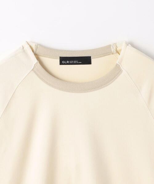 green label relaxing（グリーンレーベルリラクシング）の「Morley ベロア ラグラン 長袖 Tシャツ（Tシャツ/カットソー・メンズ・オレンジ系その他/オフホワイト/ダークグレー・L/M/S）」の17枚目の写真