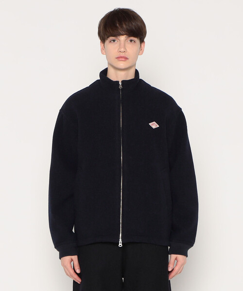 roku6 黒 wool stand jacket ジャケット 36 roku6 黒 wool stand