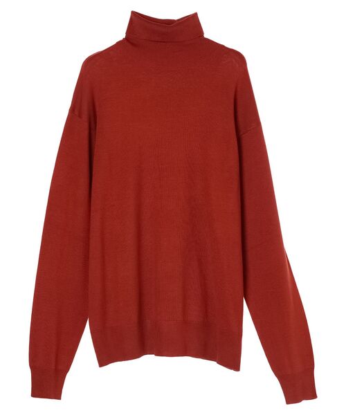 CRAFT STANDARD BOUTIQUE（クラフトスタンダードブティック）の「タートルネックニットプルオーバー（ニット/セーター・メンズ・ライトグレー/ブラック/カーキ/アイボリー/チャコールグレー/レッド系その他5・XL/L/M）」の13枚目の写真