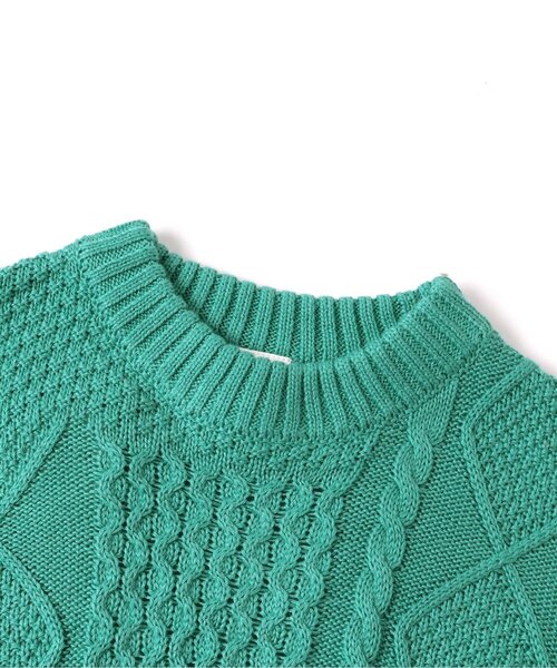 BREEZE(ブリーズ)の「【洗える/7色展開】ウォッシャブルニット(ニット/セーター・キッズ・エメラルド/オフホワイト/レッド/オレンジ/パープル/ブラウン/ネイビー・130/90/140/110/100/120/80)」の13枚目の写真