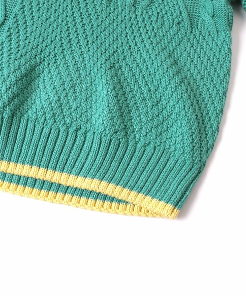 BREEZE(ブリーズ)の「【洗える/7色展開】ウォッシャブルニット(ニット/セーター・キッズ・エメラルド/オフホワイト/レッド/オレンジ/パープル/ブラウン/ネイビー・130/90/140/110/100/120/80)」の15枚目の写真