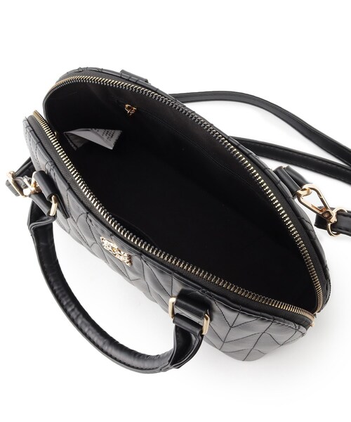 Ober Tashe(オーバータッシェ)の「キルティング 2WAY ショルダーバッグ ボストン(ショルダーバッグ・レディース・アイボリー/ピンク系/グレー/ブラック・FREE)」の15枚目の写真