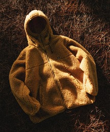 HUF | STANDARD BOA HOODED JACKET / HUF ボアフードジャケット フリース(ブルゾン)