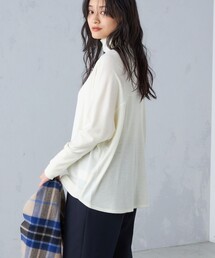SHIPS - 52 SHIPS シップス 長袖 ニット セーター トップス ハイネック 白 SHIPS｜シップスのニット/セーター（タートルネック/ハイネック