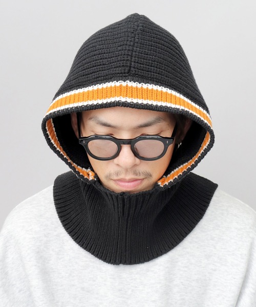 AUBERGE ARAN ニット バラクラバ フード ネックウォーマー AUBERGE