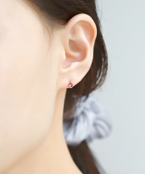 天然石ピアス[K10]（ピアス（両耳用））｜ANEMONE（アネモネ）